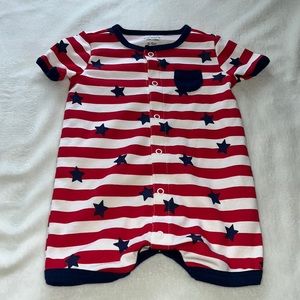 Carters. Red white and blue stars. Jumper.